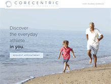 Tablet Screenshot of corecentrictraining.com